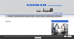 Desktop Screenshot of gsodam.at