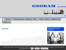 Tablet Screenshot of gsodam.at